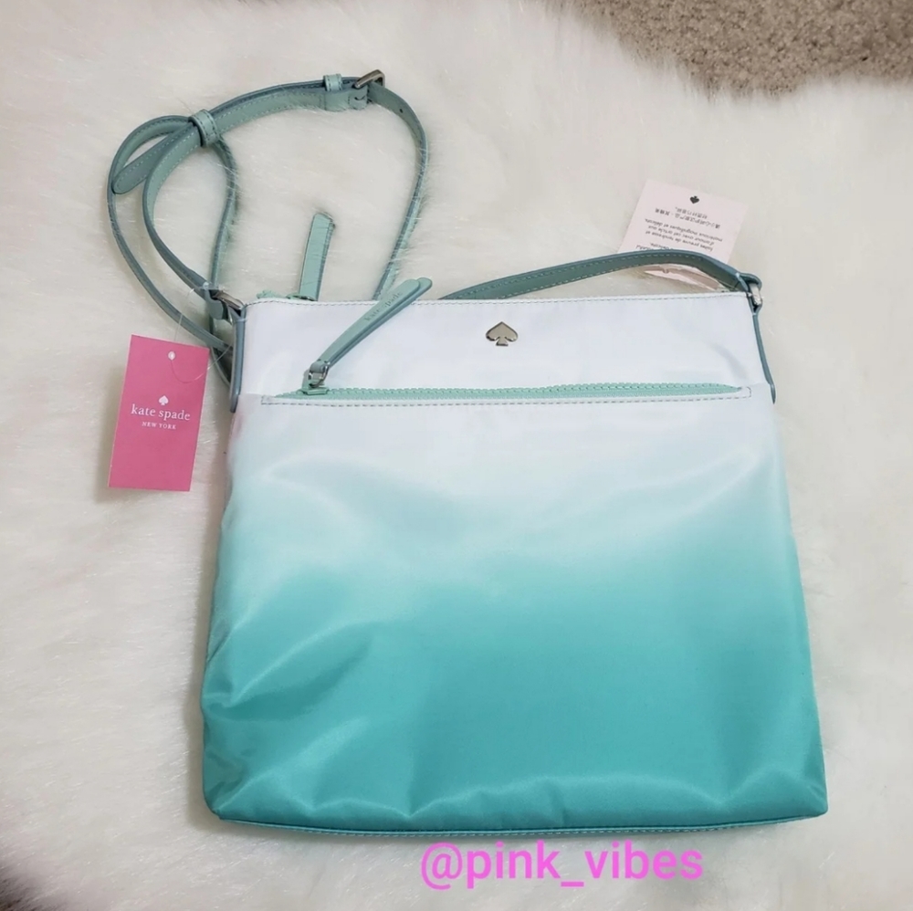 NWT Kate Spade Jae Degrade Ombre Blue Crossbody